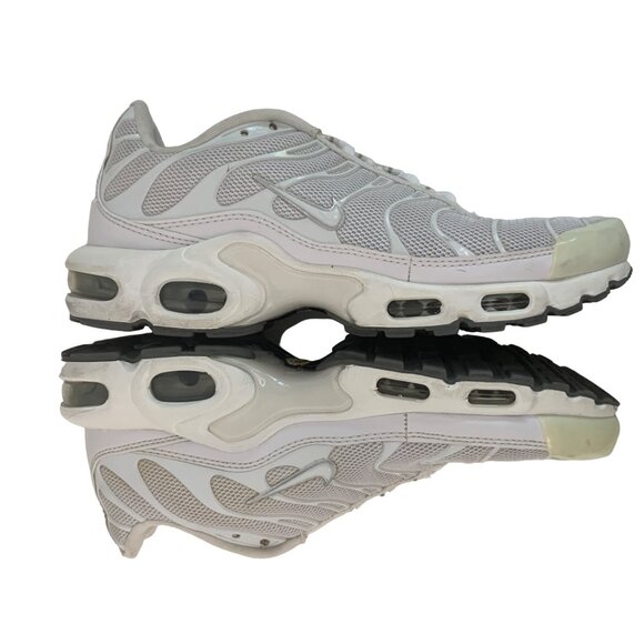 Nike Air Max Plus TN White Sneakers Mens Size 7.5 US 604133-139 7668 GUC - Picture 11 of 12